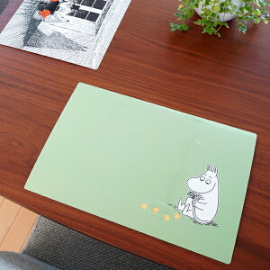�y��P�Փ��X5�{�z���[�~�� �e�[�u���}�b�g Moomin Glass/Green�y�X�������� ���c�z