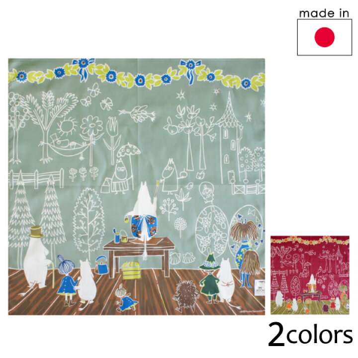 楽天市場 ムーミン ムーミントリビュート ハンカチ ママの壁紙 店頭受取も可 吹田 モットズット