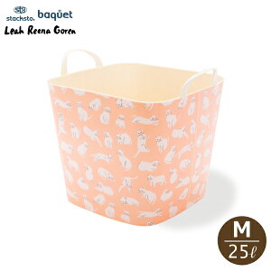 �y���b�s���O�z�X�^�b�N�X�g�[ �o�P�b�g×���A�E�S�[���� Leah Goren M / 25L cats�y�X�������� ���c�z