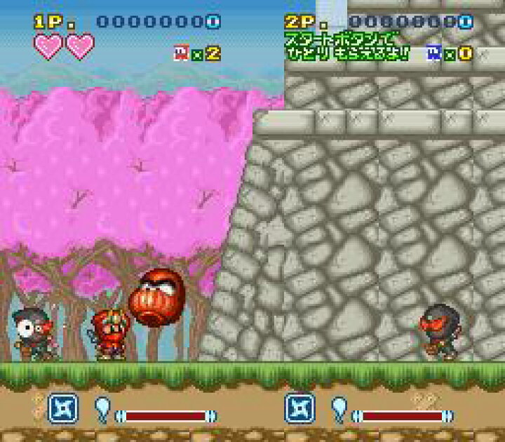 SFC すーぱー忍者くん 箱説付き ジャレコ スーパーファミコンソフト 分つ