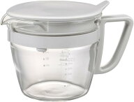 送料無料　HARIO(ハリオ) お手軽 ティーポット マルティ 急須 ペールグレー 実用容量400ml 耐熱ガラス メ…