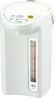 送料無料　タイガー 魔法瓶 マイコン 電気 ポット 4L ホワイト PDR-G401-W Tiger