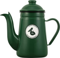 送料無料　カリタ Kalita 日本製 保温性も高い 琺瑯コーヒーポット グリーン GR 1000ml 直火 ホーローコ…
