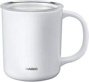 ���������@HARIO (�n���I)�Z���~�b�N�R�[�e�B���O �^���d�ۉ��}�O �z���C�g 350ml �t�^�t�� CMG-350-W