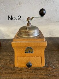 【#002】 ARMIN TROSSER wood box coffee mill
