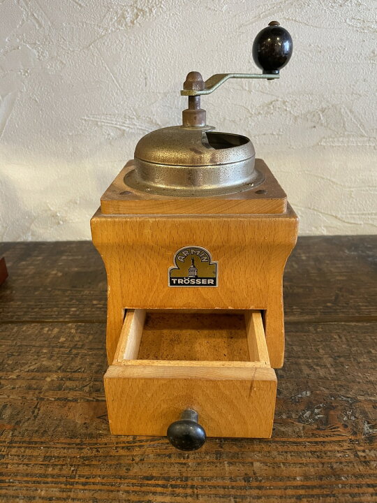 楽天市場】【#002】 ARMIN TROSSER wood box coffee mill : 自家焙煎 