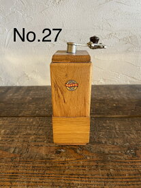 【#027】 Leinbrock wood coffee mill Nr.610 "Reisekaffeemuhle"