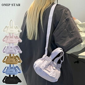 【5/12 50%OFF！2点購入クーポンで】ギャザーショルダーミニバッグ レディース カバン ショルダー ギャザー入り ミニバッグ 収納ポケット付き 軽量 デイリー 大人カジュアル 20代 30代 40代 50代 ワンピスター