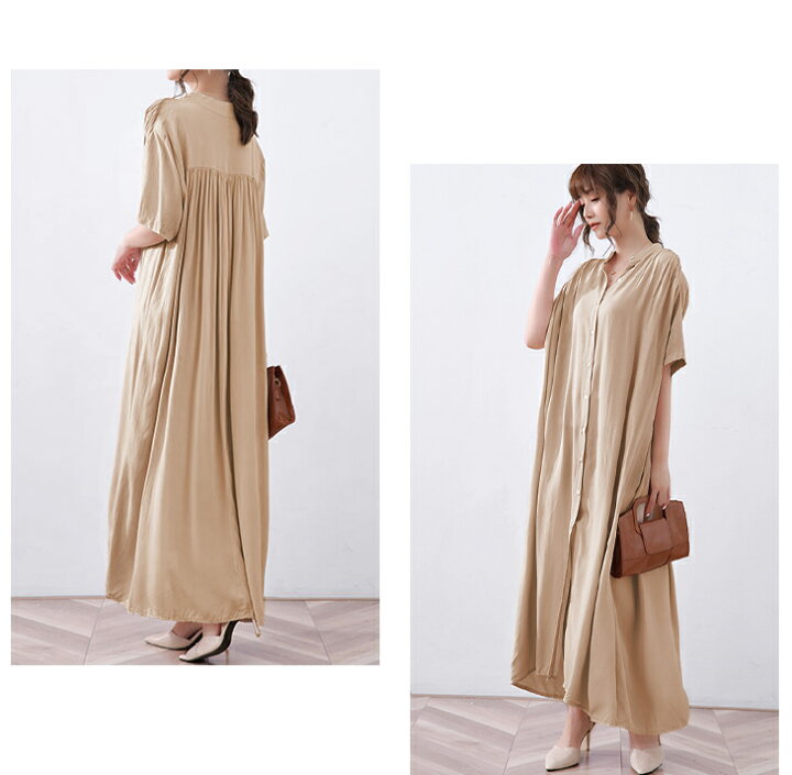 楽天市場】【50%OFF！3点購入クーポンで】ワンピース ロング丈 ロング 