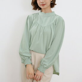 【55%OFF！1点購入クーポンで】トップス 長袖 ブラウス シャツ カットソー 無地 オフィスカジュアル シンプル きれいめ おしゃれ 女子会 謝恩会 二次会 同窓会 卒業式 入学式 ママ レディースファッション
