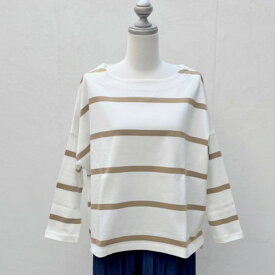 ma couleur(マ クルール)　デラヴェボーダー　 ボートネック ロングスリーブ プルオーバー [J4564]　ヤマトドレス　ヤマドレ