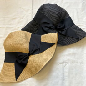 【10％OFF SALE】abu(アブ) リボンペーパーハット NH-008