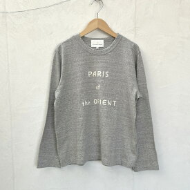 a piece of Library(アピースオブライブラリー）オリエント長袖Tシャツ　226123　レディース 日本製 綿100％ コットン クルーネック ロンT カットソー 無地 40代 50代 大人カジュアル シンプル 定番 【送料無料】