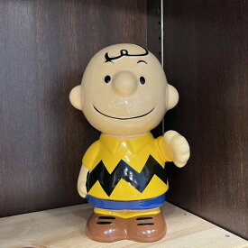 チャーリーブラウン貯金箱　SNOOPY / PEANUTS/チャーリーブラウン立体コインバンク　SPY-529