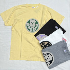 【SALE セール 20％OFF】【メンズ】DUBBLEWORKS（ダブルワークス ）スラブ天竺 フロッキープリントTシャツ 半袖 クルーネック 「GOASTS」242-33005-09