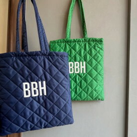 BamBooks the Heritagキルティング トートバッグ/ ”BBH”QUILTED TOTE LI010