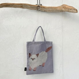 松尾ミユキ　ミニトートバッグ キャット　Mini bag Cat Matsuo Miyuki　11001