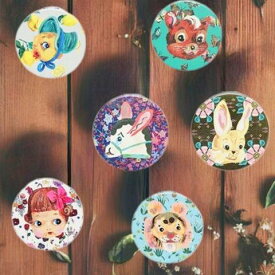 ナタリー・レテ　丸型コンパクトミラー　Nathalie Lete Compact mirror　51109