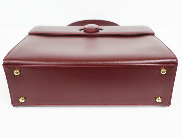 楽天市場】カルティエ Cartier マストライン ボルドー ケリー型 ワン 