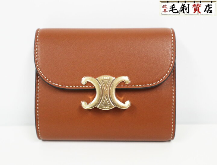 楽天市場】セリーヌ CELINE スモールウォレット トリオンフ シャイニー  