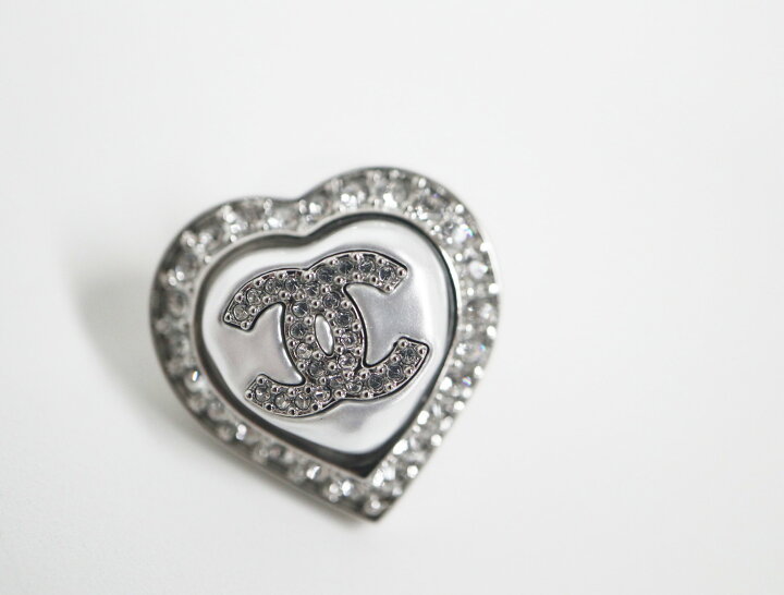 楽天市場】シャネル CHANEL ココマーク ハート ピアス 23B ABB632  