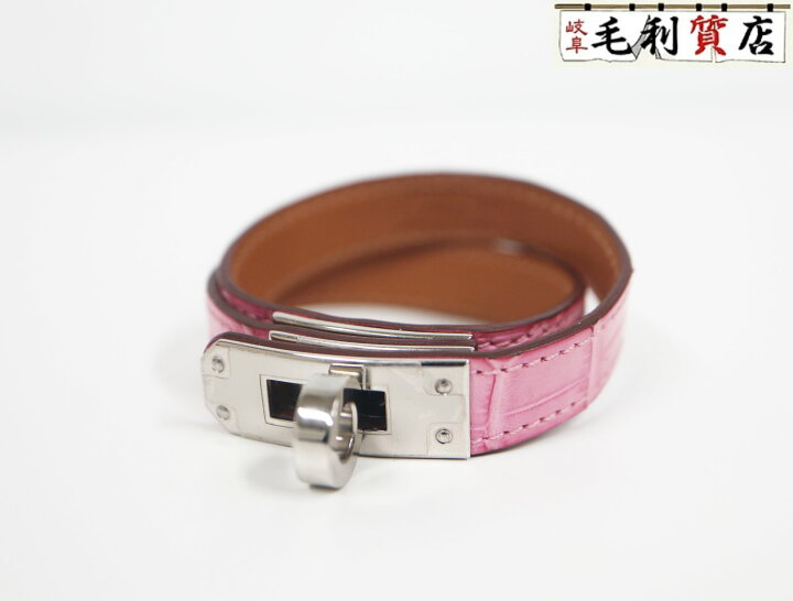 楽天市場】HERMES エルメス ケリー ドゥブルトゥール ブレスレット 