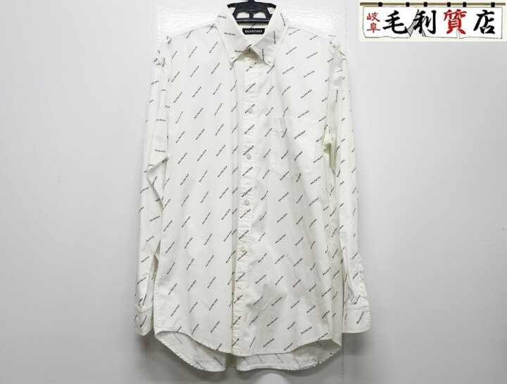 楽天市場】バレンシアガ BALENCIAGA 534333 TBL96 総ロゴ オーバー 
