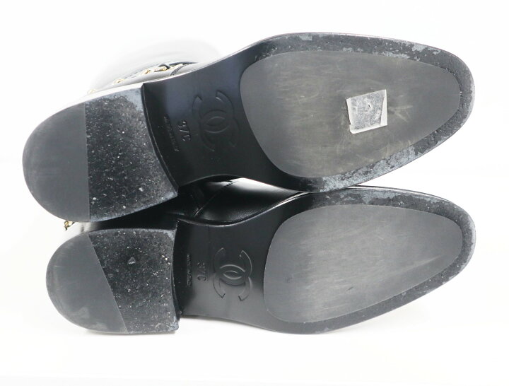 CHANEL】シャネル ロングブーツ 37C ブラック22A G39171 | ヤマダ 
