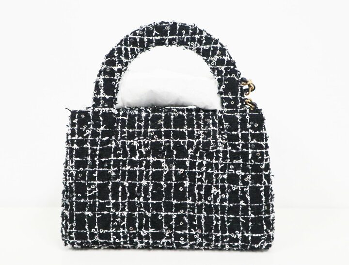楽天市場】シャネル CHANEL 24P スモール ショッピング バッグ AS4416 