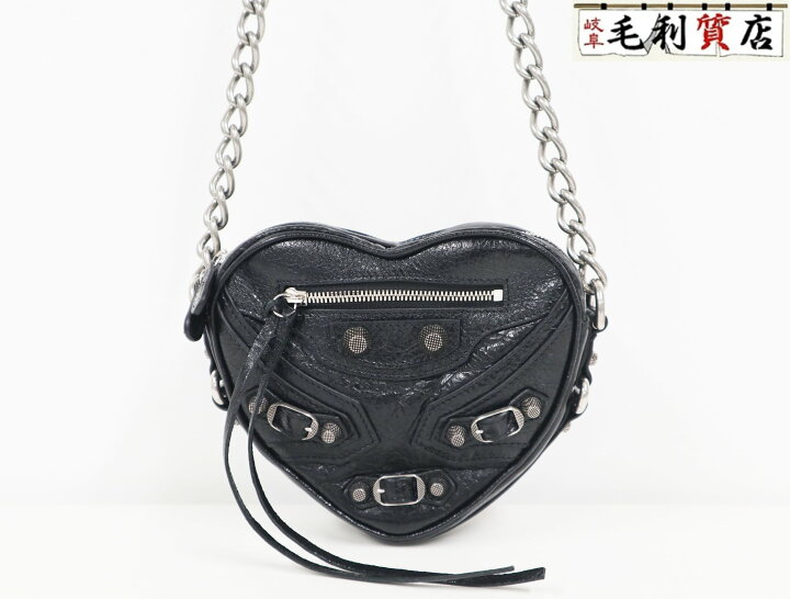 楽天市場】バレンシアガ BALENCIAGA Le Cagole Heart ミニバッグ