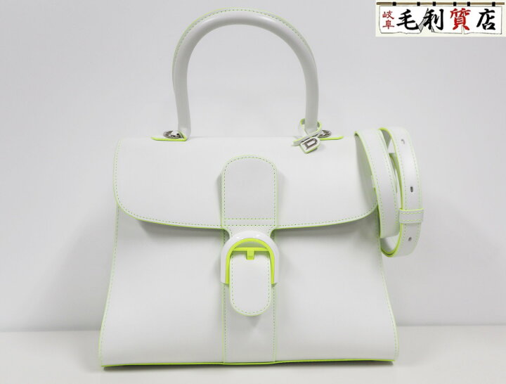 楽天市場】デルヴォー DELVAUX ブリヨンMM ボックスカーフ ホワイト  