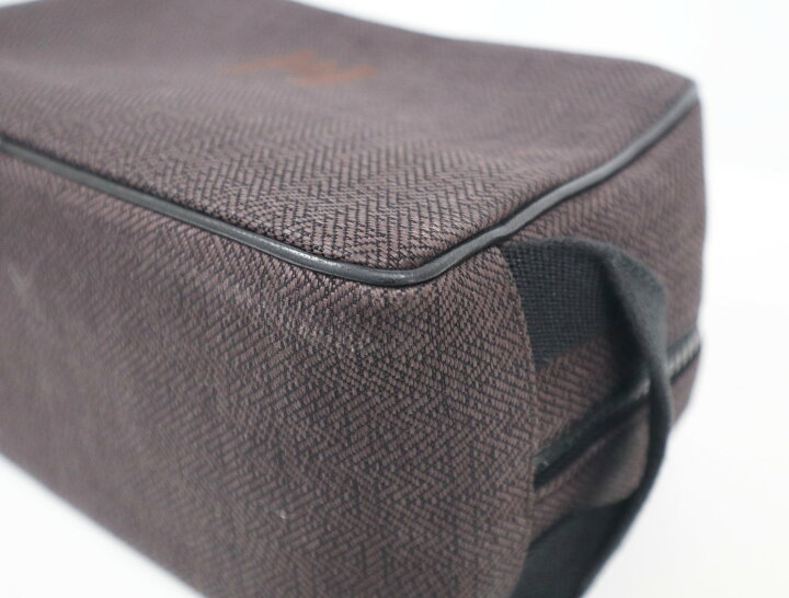楽天市場】エルメス HERMES ポーチ グローブ トロッター MM ブラウン 