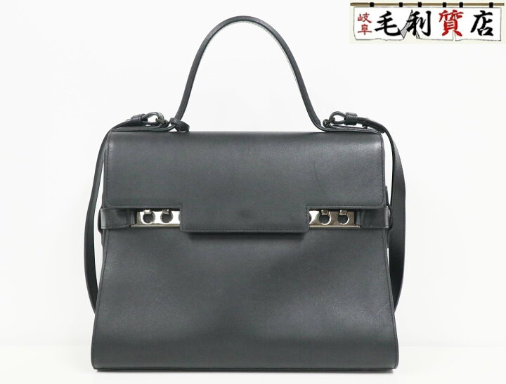 楽天市場】デルヴォー DELVAUX タンペート GM レザー ブラック Tempete  