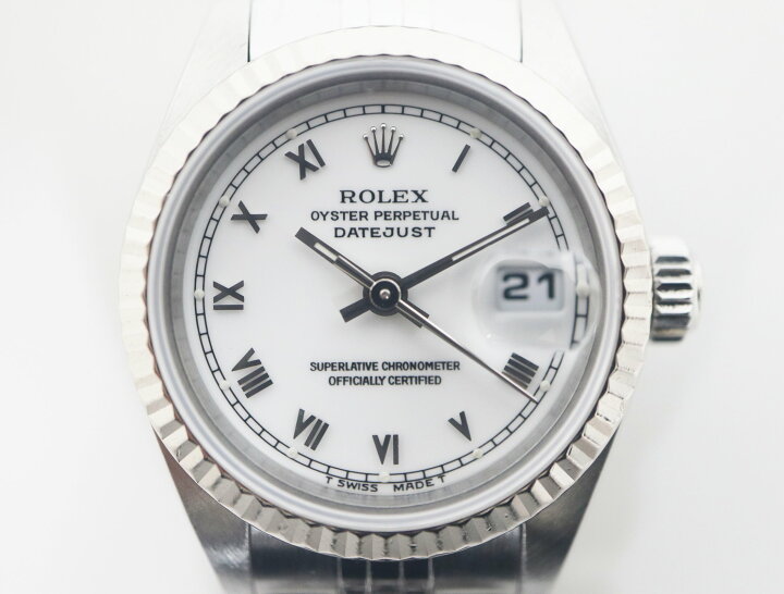 楽天市場】ロレックス ROLEX デイトジャスト 69174 ホワイトローマン T  