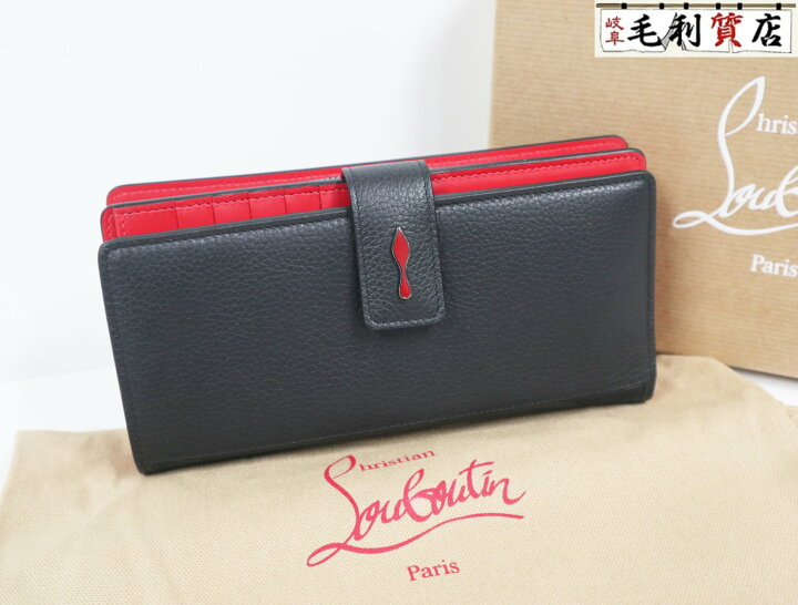 楽天市場】Christian Louboutin クリスチャンルブタン 二つ折り長財布 