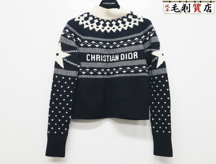 楽天市場】Christian Dior クリスチャンディオール ニット 144S60AM134 
