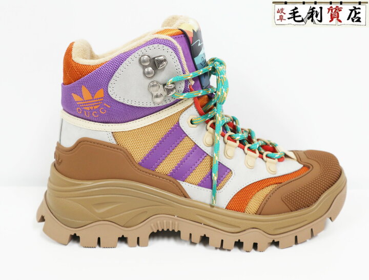 楽天市場】グッチ×アディダス GUCCI×adidas レースアップブーツ 721394 