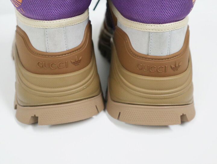 楽天市場】グッチ×アディダス GUCCI×adidas レースアップブーツ 721394  