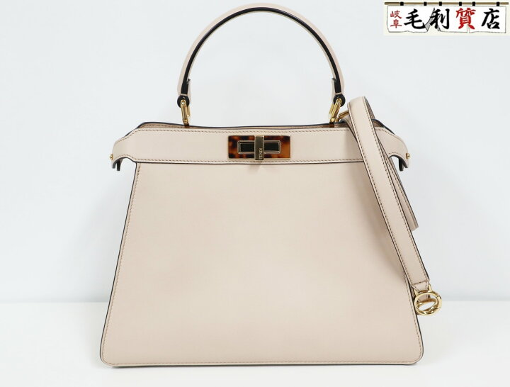 楽天市場】フェンディ FENDI ピーカブー アイシーユー ミディアム 