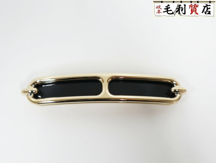 楽天市場】HERMES エルメス ヘアアクセサリー ルリ PM バレッタ 