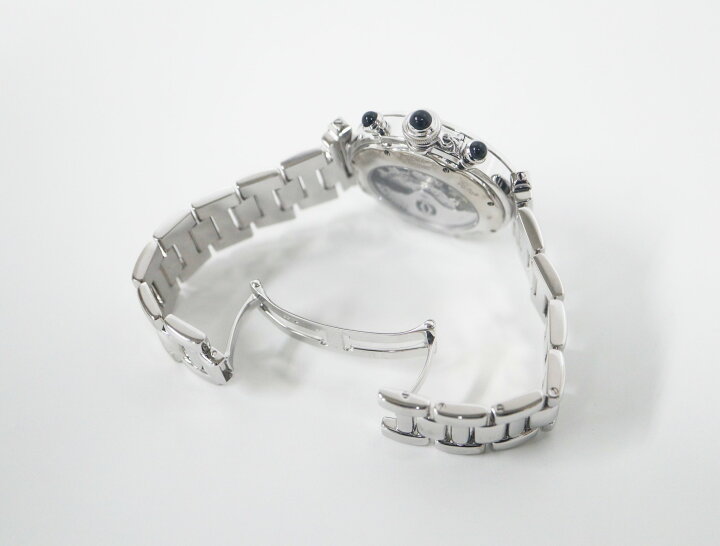 楽天市場】カルティエ Cartier パシャ クロノグラフ ホワイトゴールド 