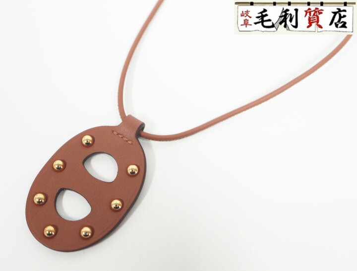 楽天市場】エルメス HERMES シェーヌダンクル PM スタッズ ネックレス  