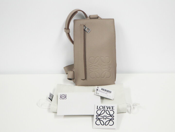 楽天市場】ロエベ LOEWE バーティカルTポケット ボディバッグ 