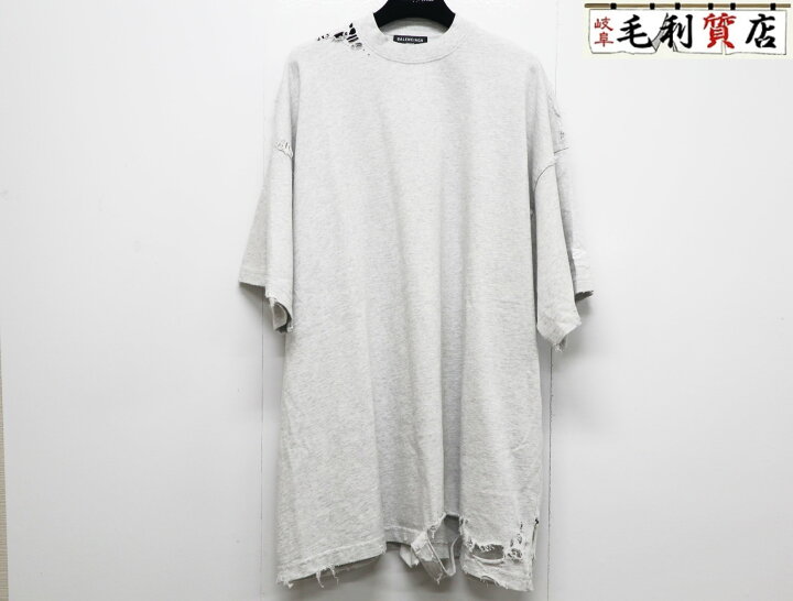 楽天市場】バレンシアガ BALENCIAGA 704056 TMVA5 デストロイ リペア 