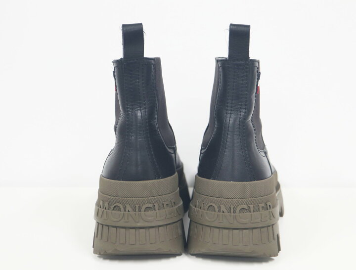 楽天市場】モンクレール MONCLER サイドゴアブーツ 4F70800 ブラック 