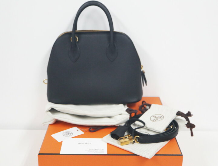楽天市場】エルメス HERMES ボリード1923 エプソン 25 ブラック 