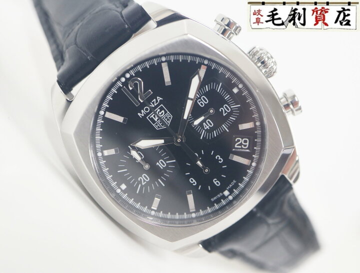 楽天市場】タグホイヤー TAG HEUER モンツァ クロノグラフ CR2113 