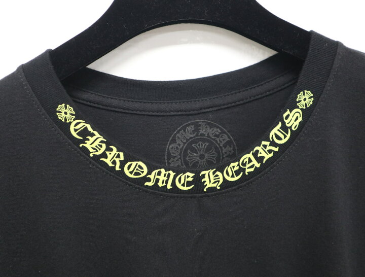 楽天市場】クロムハーツ Chrome Hearts サイズL 襟ロゴ プリント 長袖 