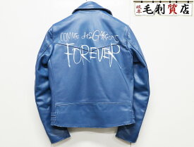 Lewis Leathers × COMME des GARCONS ルイスレザー コムデギャルソン ライダースジャケット KZ-J015 AD2022 サイズ38 Lightning ライトニング FOREVER 美品 【中古】 ジャケット