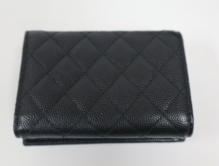 楽天市場】シャネル CHANEL ボーイシャネル 三つ折り財布 A84432  